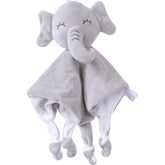 Elephant Comforter Blankie with Rattle